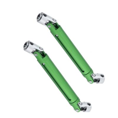 2Pcs Aluminum Driveshafts for Redcat Gen7 Drive Shafts Axles Redcat Everest 10 Redcat Gen7 Pro Sport Upgrades Parts 13819 Green
