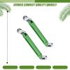 2Pcs Aluminum Driveshafts for Redcat Gen7 Drive Shafts Axles Redcat Everest 10 Redcat Gen7 Pro Sport Upgrades Parts 13819 Green view 2