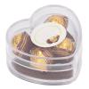 VINGVO Dollhouse Chocolate Decoration, Adhesive Tape Heart Box Packaged Miniature Chocolate Model for Table view 4