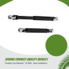 2Pcs Aluminum Driveshafts for Redcat Gen7 Drive Shafts Axles Redcat Everest 10 Redcat Gen7 Pro Sport Upgrades Parts 13819 Black view 4