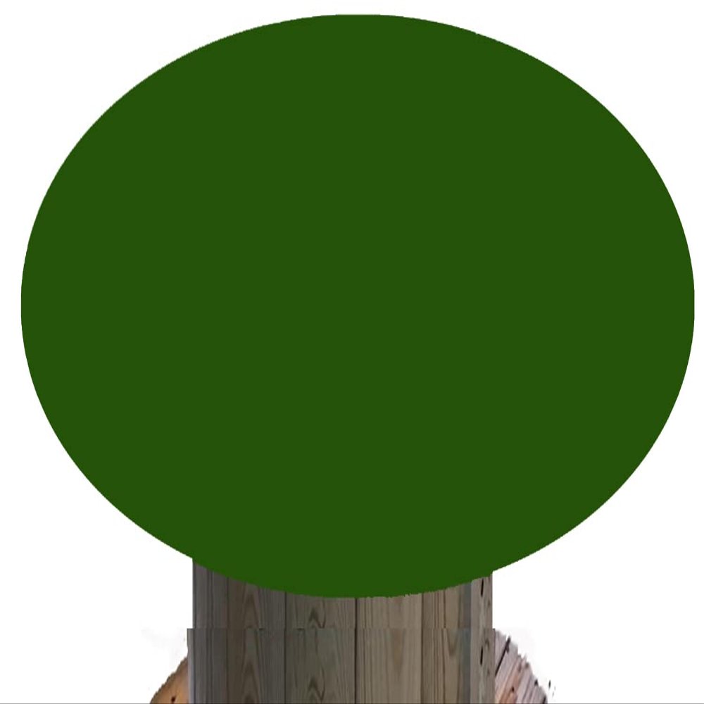 Playezze Felt Poker Table Cover - Custom Made to Order - Bonnet - with Drawstring Bloc and Bag (Casino Green, 54 inch Round)