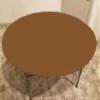 Playezze Felt Poker Table Cover - Custom Made to Order - Bonnet - with Drawstring Bloc and Bag (Brown, 54 inch Round) view 4