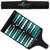 Travel Backgammon Game | Lightweight Roll-up Backgammon Set | Travel Backgammon Sets for Adults | Portable Travel-Size Strategy Board Game for Camping, Backpacking or Beach view 1