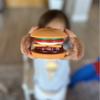 Montessori Mama Stacking Hamburger, Create a Burger Sequencing Stacker, Occupational Therapy Toys, Multi Cultural Play Food Sorting Toy view 3