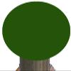 Playezze Felt Poker Table Cover - Custom Made to Order - Bonnet - with Drawstring Bloc and Bag (Casino Green, 36 inch Round) view 1