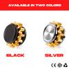 Copper Gear Metal Fidget Spinner Sensory Toy for Adults, Teens and Kids, Plastic Fidget Toy, Ideal for Anxiety Relief, Stress Relief, ADHD and Autism, 1 Count (Black) view 3