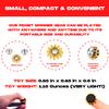 Copper Gear Metal Fidget Spinner Sensory Toy for Adults, Teens and Kids, Plastic Fidget Toy, Ideal for Anxiety Relief, Stress Relief, ADHD and Autism, 1 Count (Black) view 4