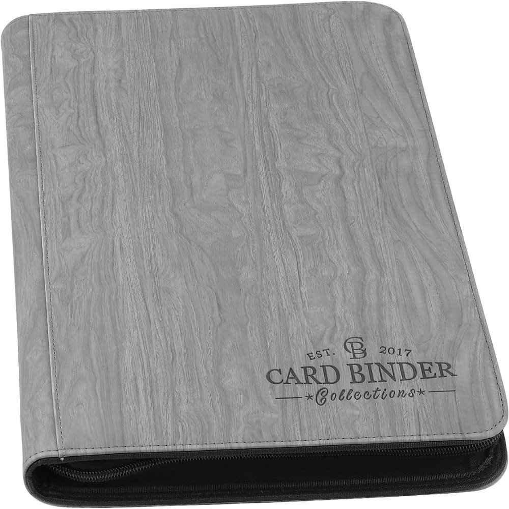 Foalgo Trading Card Binder, Card Collection Binder Album Folder with 540 Side Loading Pockets, 9 Pocket Trading Card Album Folder for TGC,MTG, Baseball Cards, Yugioh grew