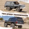 BEEZRC FMS 1/24 RC Crawler Officially Licensed Chevy K5 Blazer RC Car FCX24 RTR RC Pickup Truck SUV 4WD 2.4GHz Hobby RC Model 8km/h Mini car RC Off-Road Remote Control Car (Black) view 4