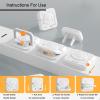 20 PCS Socket Protection Cover Baby & Children's Socket Protection Cover (3 Holes*10 pcs) Children's Socket Protection Cover (2 Holes*10 pcs) Keep Children Safe view 2
