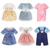 Alive Girl Doll Clothes - 12 Inch Dolls Clothes, 6 Different Dress Set Includes 4 Baby Dolls Dress 2 Jumpsuit, Princess Costume Dresses Decorative Accessories Fits All 12 inches Girls Doll, Girl Gift view 1