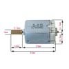 BGNERY Small Motor Central Control Lock Block Motor, Dc Micro Rotating Motor, 280 Jet Toy Boat Motors, Dc 12v Mini Air Pump Small Outboard Motor, FC-280SC-20150 Electric Motors view 2