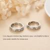 ZOEXUE Spinner Rings for Fidget for Sister: Sterling Silver Dog Paw Anti Anxiety Ring for Women Spinning Fidget Band Rings Stress Relieving Anxiety Jewelry giftsss for Daughter Son view 3