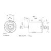 BGNERY Small Motor Boat Tiny Mini Dc Motor, 280 Brushed Jet Mini Dc Motor Electric Motors, Toy Boat Motor Electric Motors view 2