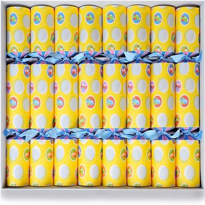 Temptation-Christmas Luxury Crackers | Handcrafted Party Favours | Christmas & Thanksgiving Table Decor | Box of 8 Crackers