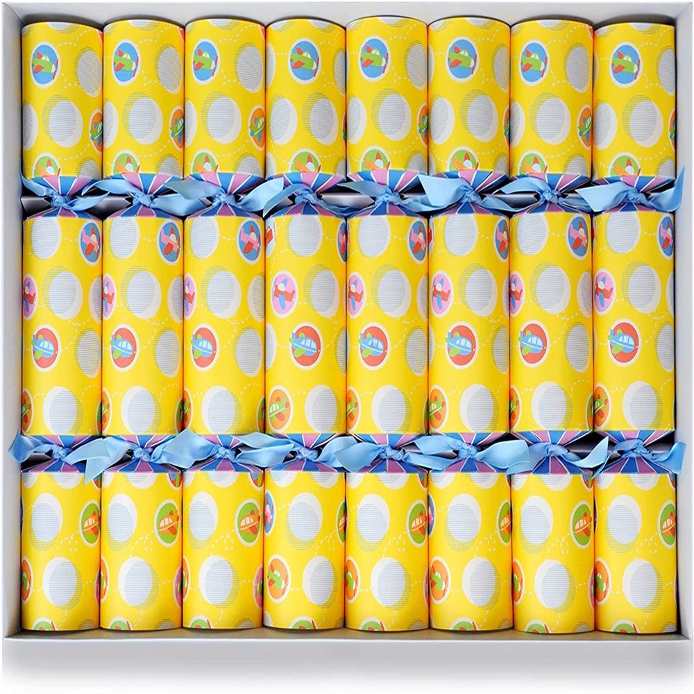 Temptation-Christmas Luxury Crackers | Handcrafted Party Favours | Christmas & Thanksgiving Table Decor | Box of 8 Crackers