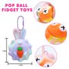 KissFree 18 PACK Animal Pop Balls Party Favors for Kids,3D Pop Balls Fidget Toys,Birthday Gifts for Boys & Girls,Goodie Bag Stuffers,Pinata Stuffers,Carnival Prizes,Treasure Box Toys,Kids Prizes view 2