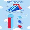 AirMyFun Inflatable Bounce House with Double Slide, Kids & Adults Water Slides for Outdoor Fun view 4