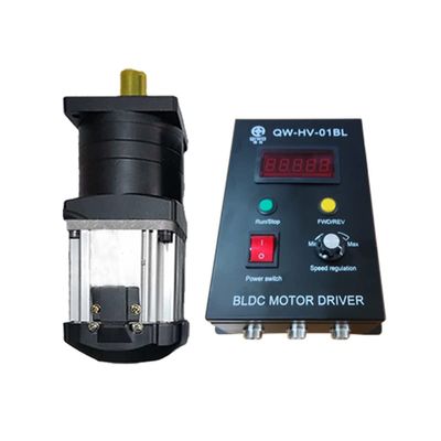 110V/220V 1000W Low Speed Brushless Motor with Driver 80mm Brushless Motor Speed Ratio 3/4/5/6/10/20/30 Planetary Gearbox Reducer Kits (110V-1000W Radio 5)
