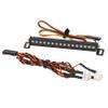 MEUS RACING TRX4M Roof Light Bar Headlights Kit with 16 Beads 8 Light Modes for MEUS TRX4M Ripper Body 1/18 RC Crawler Car Upgrade Partswith 2 Headlights view 1