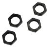 FLMLF Aluminium Wheel Nut Set for 1/5 Scale Hpi RV Km Baja 5b RC Car Parts (Black) view 4