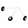 KingVal Replacement Landing Gear RC Spare Parts Compatible with WLtoys F949 F949S RC Glider Airplane Aircraft view 1