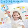 Talking Flash Cards for Toddler, Learning Toys for Toddlers 1-3 Pocket Speech, Talking Learning Flash Cards Educational Toys Sensory Toys Gift for Boys and Girls (510 Sight Words-Blue) view 3