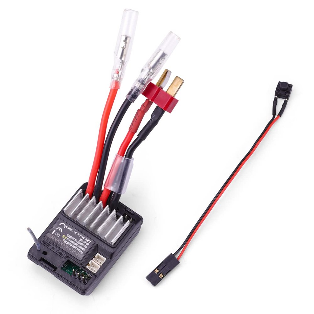 HAIBOXING 1/12TH Scale RC Cars Spare Parts Waterproof Brushed ESC/Receiver Apply to 905&903 (90127)