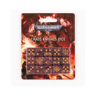 Warhammer 40000: Chaos Knights Dice