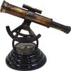 Nautical Antique Finish Brass Alidade Compass Desktop Collectible Theodolite Telescope view 1