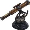 Nautical Antique Finish Brass Alidade Compass Desktop Collectible Theodolite Telescope view 3