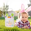 Touber Personalized Easter Basket Gifts, Easter Baskets for Kids Easter Bunny Baskets Personalized Easter Gifts for Kids Easter Basket with Name Boys Girls Easter Basket Ideas - Green view 2