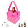 Annmore Carrying Case for Toniebox and Tonie Figures, Portable Bag for Tonie Characters Storage and Transport, Hot Pink view 3