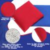 Sotiff 24 Pcs Bean Bags Mini Nylon Cornhole Bean Bags for Kids Tossing Fun Sports Outdoor Family Games Carnival Toy Patriotic Small Beanbag Hand Toss Party Game Supplies for Kid Adult(Blue Red) view 3