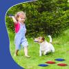 Sotiff 24 Pcs Bean Bags Mini Nylon Cornhole Bean Bags for Kids Tossing Fun Sports Outdoor Family Games Carnival Toy Patriotic Small Beanbag Hand Toss Party Game Supplies for Kid Adult(Blue Red) view 4