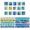 Mctuoba 100 Pcs Under the Sea Party Favors for Kids, Ocean Sea Animals Themed Birthday Party Supplies for Boys Girls, Classroom Prizes, Pinata Filler Goody Bag Stuffers view 2