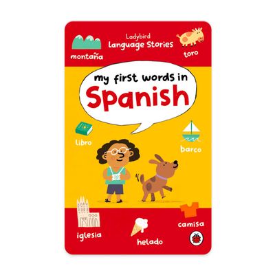 Yoto Ladybird Language Stories: My First Words in Spanish Kids Audio Card for Use with Player & Mini All-in-1 Audio Device, Educational Screen-Free Listening with Interactive Learning, Ages 5+