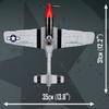 COBI TOP Gun: Maverick Mustang P-51D Plane view 4