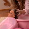Gotz Muffin Popsicls 13" Soft Baby Doll with Brown Hair to Wash and Style view 2