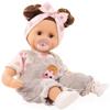 Gotz Muffin Popsicls 13" Soft Baby Doll with Brown Hair to Wash and Style view 3