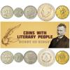 5 Coin Collection | Literary People | Writers | Polymath | Education | Novelist | Literature | Author | Art | Intellectual | Scholar view 2