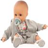 Gotz Muffin Lucky One 13" Bald Baby Doll with Blue Sleeping Eyes, Overalls and Jacket - Ages 18 Months and Up view 1