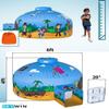 Skywin Air Tent for Kids (77 x 50) Builds in 30 Sec, Toddler Tents Indoor for Imaginative Play, Spacious Kids Forts Indoor Playhouse for Boys & Girls Ages 3-14 (Fan Not Incl) (Blox Fortress) view 2