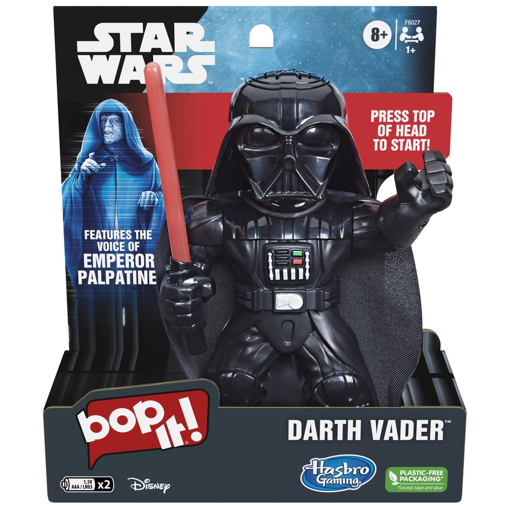 Bop It! Star Wars Darth Vader Edition Game, Features The Voice of Emperor Palpatine, Game for 1 or More Players, Ages 8 and Up