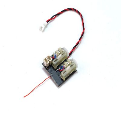2.4G 4CH/5CH/6CH/7CH Mini Receiver Support DSM2/ DSMX Protocol Built-in Brushed/Brushless ESC Regulator (RX244)