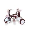 iimo Folding 3 in 1 Tricycle - Premium Tricycles for 1-3 Year olds - Japan Design Toddler Bike with Push Handle, Stroll N Trike, Toddler Tricycle Stroller - Kids Trike for Baby Boys and Girls (Brown) view 4