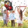 Seematn Race Car Piata Bundle with a Blindfold, Bat and Confetti Birthday Party Supplies Small Racing Piata for Construction Party Decor view 4