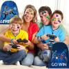 122Pcs Video Game Party Favors, Gamer Party Favors for Boys Includes 13 x 11 Inch Video Game Party Drawstring Bags Bracelets VIP Passes with Lanyards Keychains Tattoo Stickers for Gaming Party Favor view 3