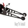 Rcarmumb Wheelie Bar Kit Upgrades Part for 1/10 Slash 2WD,Rustler,Bandit,Aluminim Alloy Adjustable Wheelie Bar Kit Tail Wheel Head up Wheel Assembly RC Upgrades Part. view 3