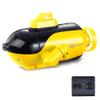 GoolRC Mini Remote Control Submarine, RC Submarine 4-Channel Remote Control Boat Forward/Diving, Backward/Surfacing, Left Turn, Right Turn Yellow view 3